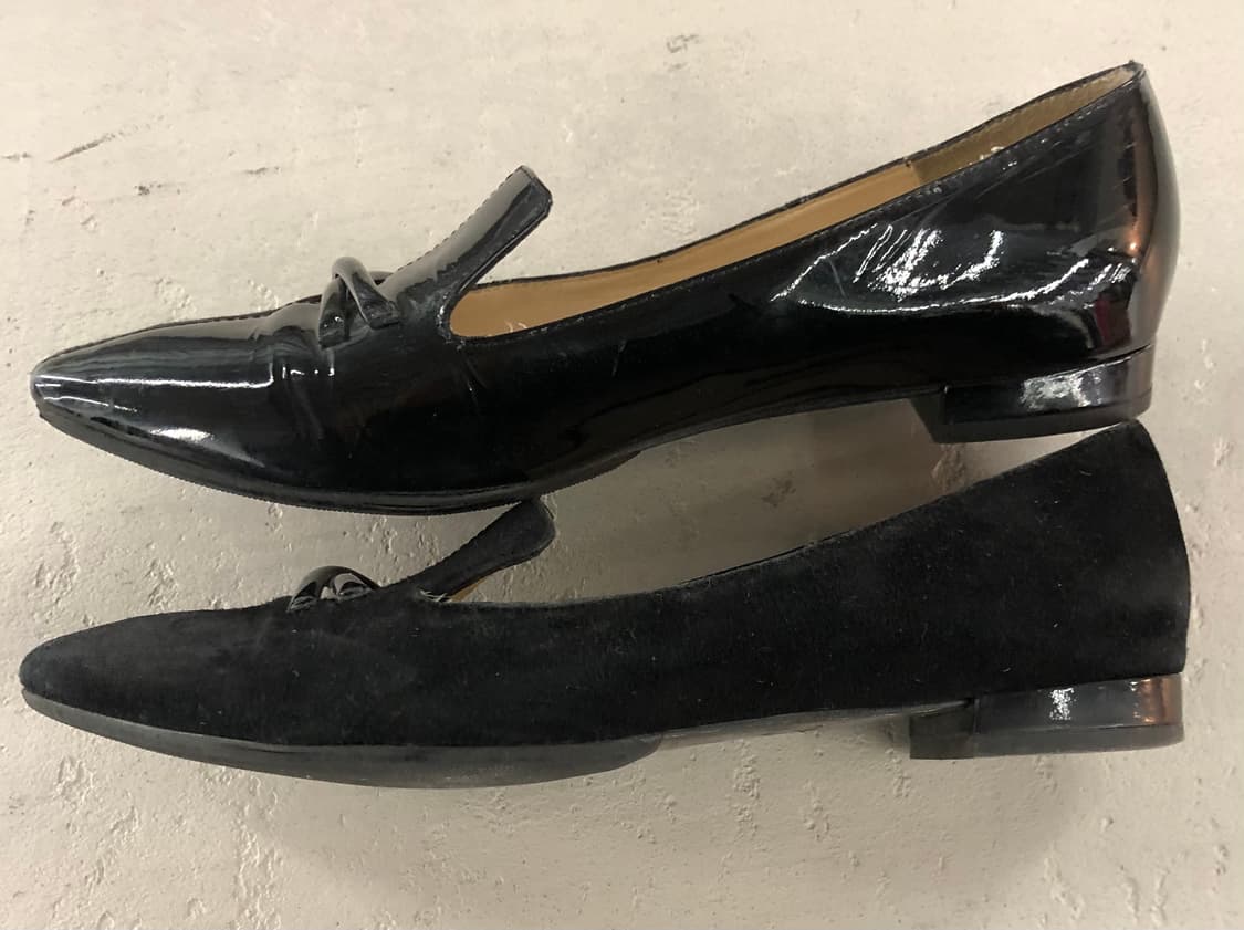 엠포리오 아르마니 블랙 로퍼 37.5 상품이미지2