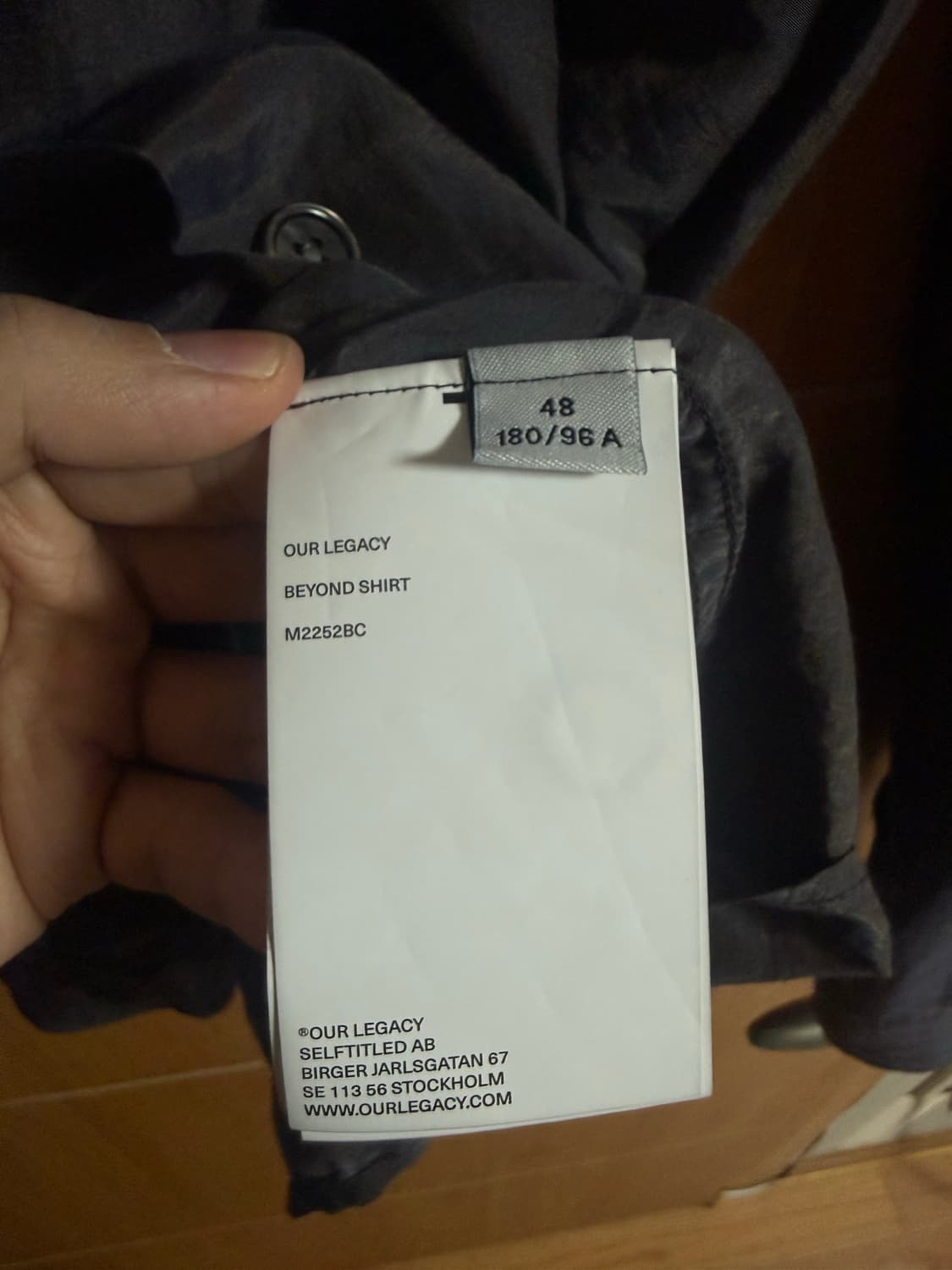 아워레가시 비욘드 셔츠 실크 상품이미지5