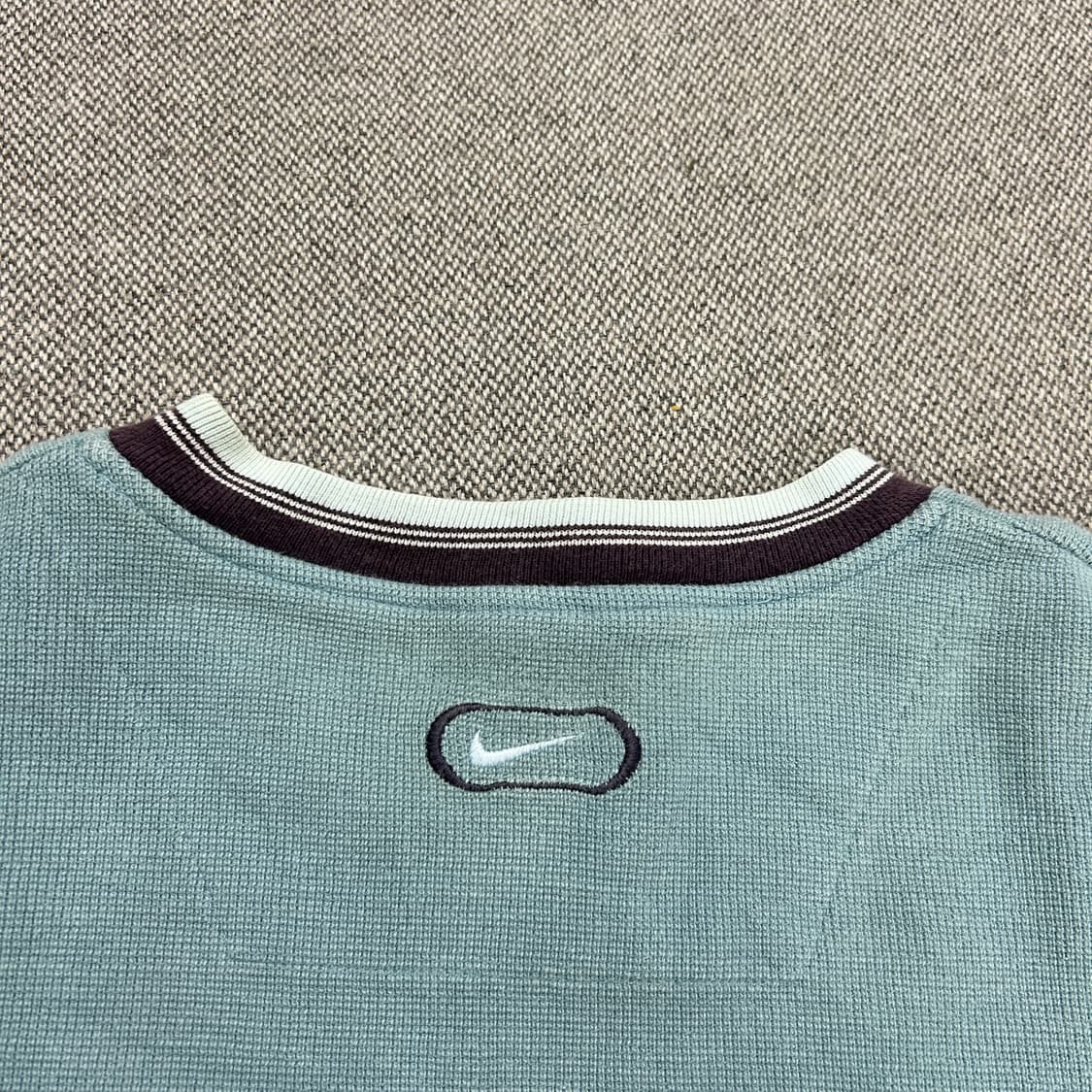 나이키 올드스쿨 브이넥 코튼 니트(M) 상품이미지9