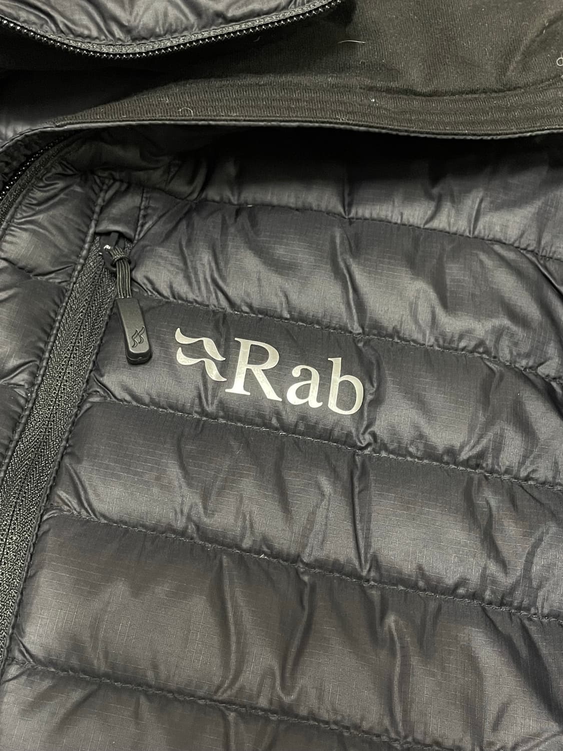 랩 마이크로 라이트 알파인 자켓 경량 패딩 블랙 남성용 XS 상품이미지4