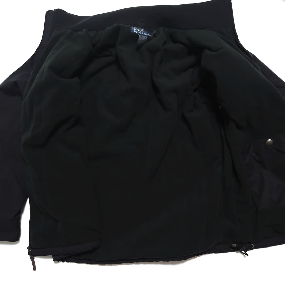 폴로 랄프로렌 폴리쉘 페리 기모 점퍼 자켓 블랙 상품이미지5