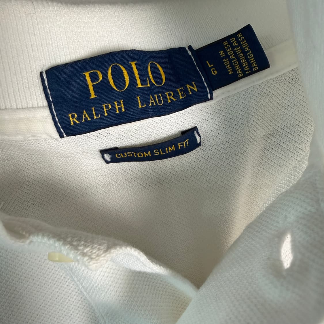 🏷️POLO 폴로 커브텀슬림핏 피케반팔티 상품이미지2