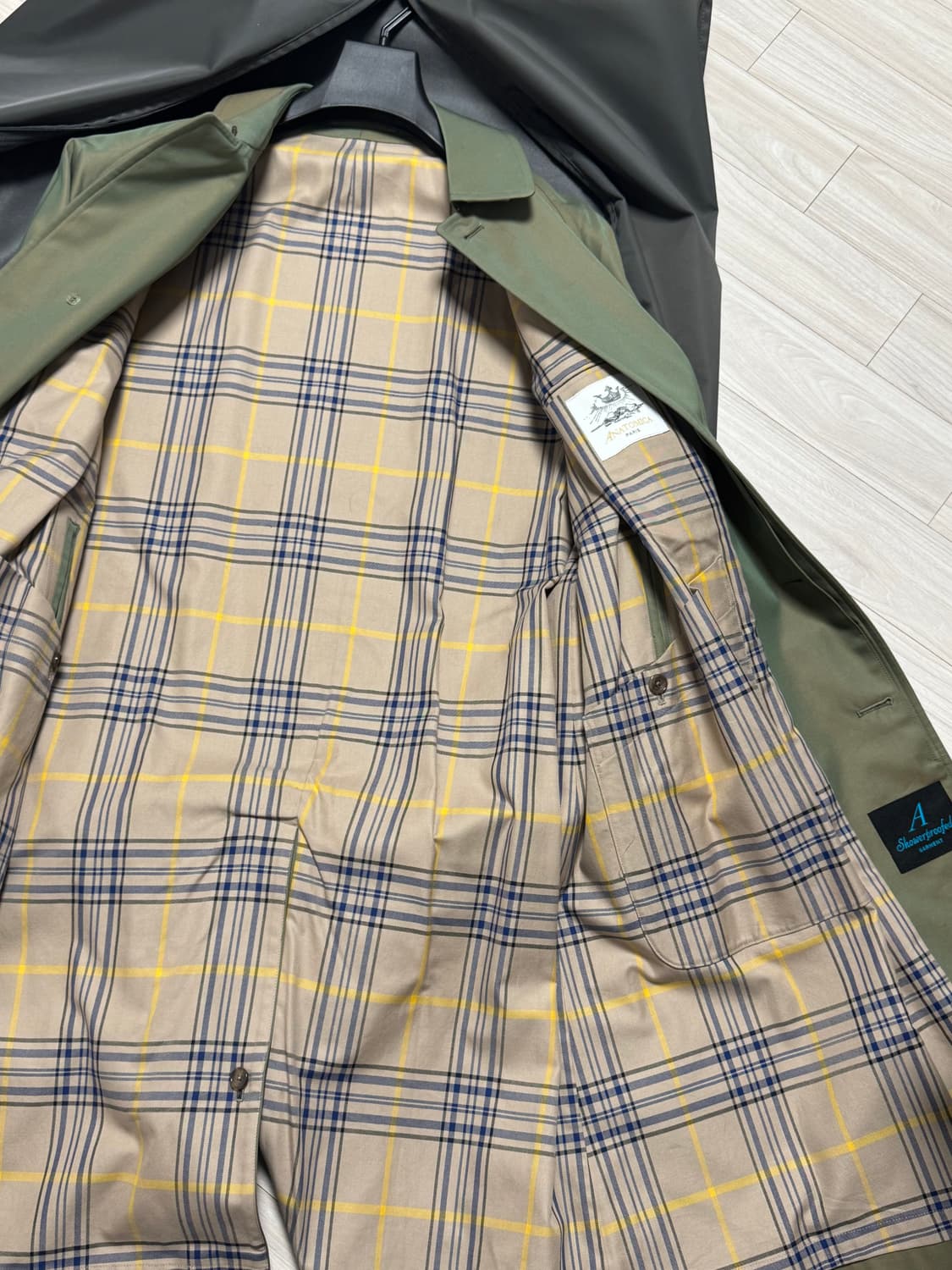 아나토미카 싱글레글런 코트 48 상품이미지10