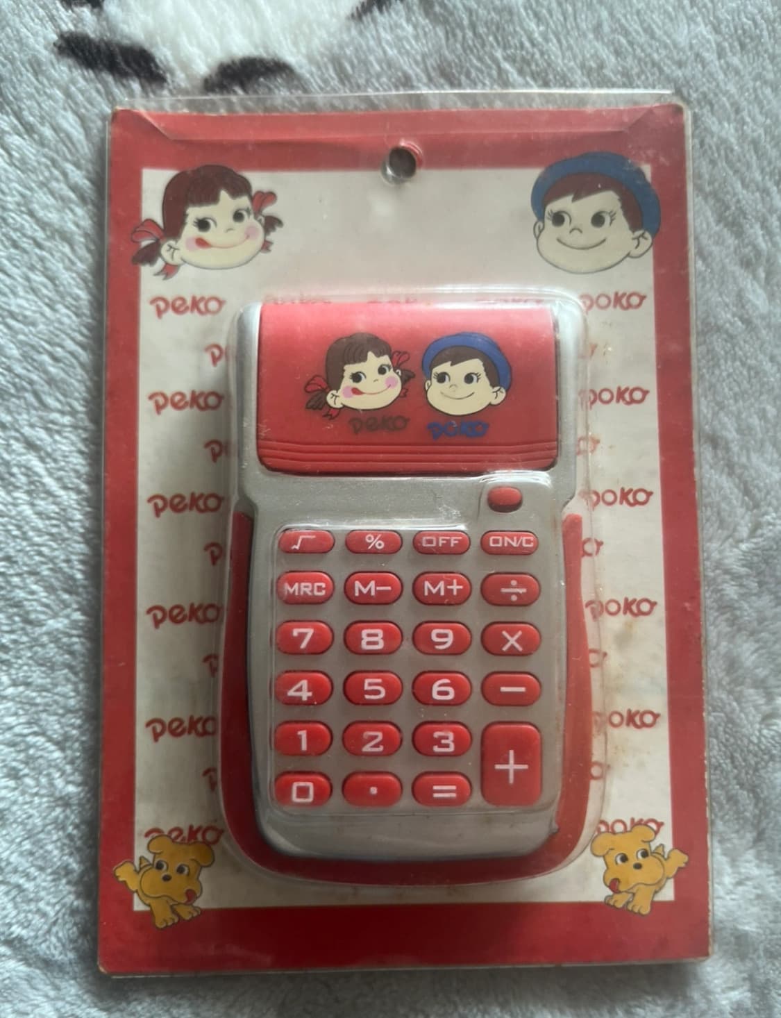 (미개봉) 페코짱 빈티지 계산기 상품이미지1