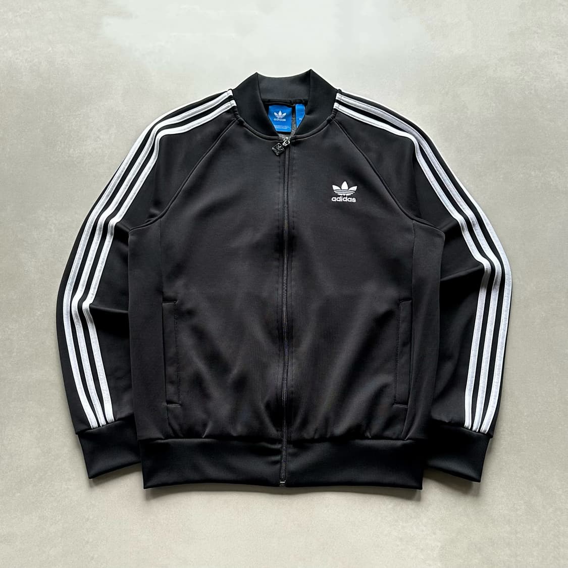 [XL]아디다스 트레포일 블랙 트랙탑 져지 상품이미지1