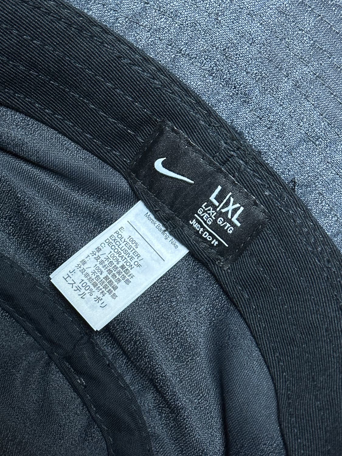 [1회착용] 나이키 NRG 솔로스우시 버킷햇 L/XL 블랙 상품이미지2