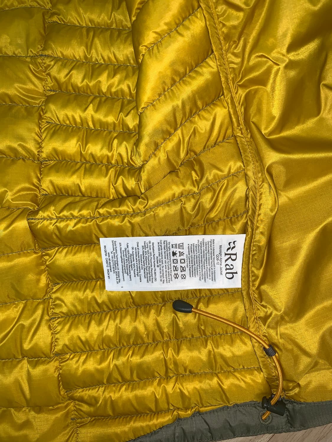 Rab 랩 마이크로라이트 알파인 자켓 상품이미지4