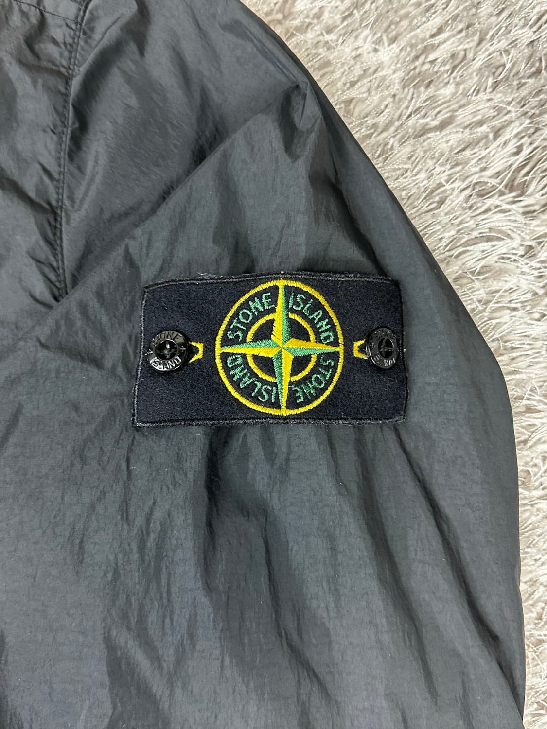 [M] 정품 스톤아일랜드 20FW 크링클랩스 오버셔츠 상품이미지4