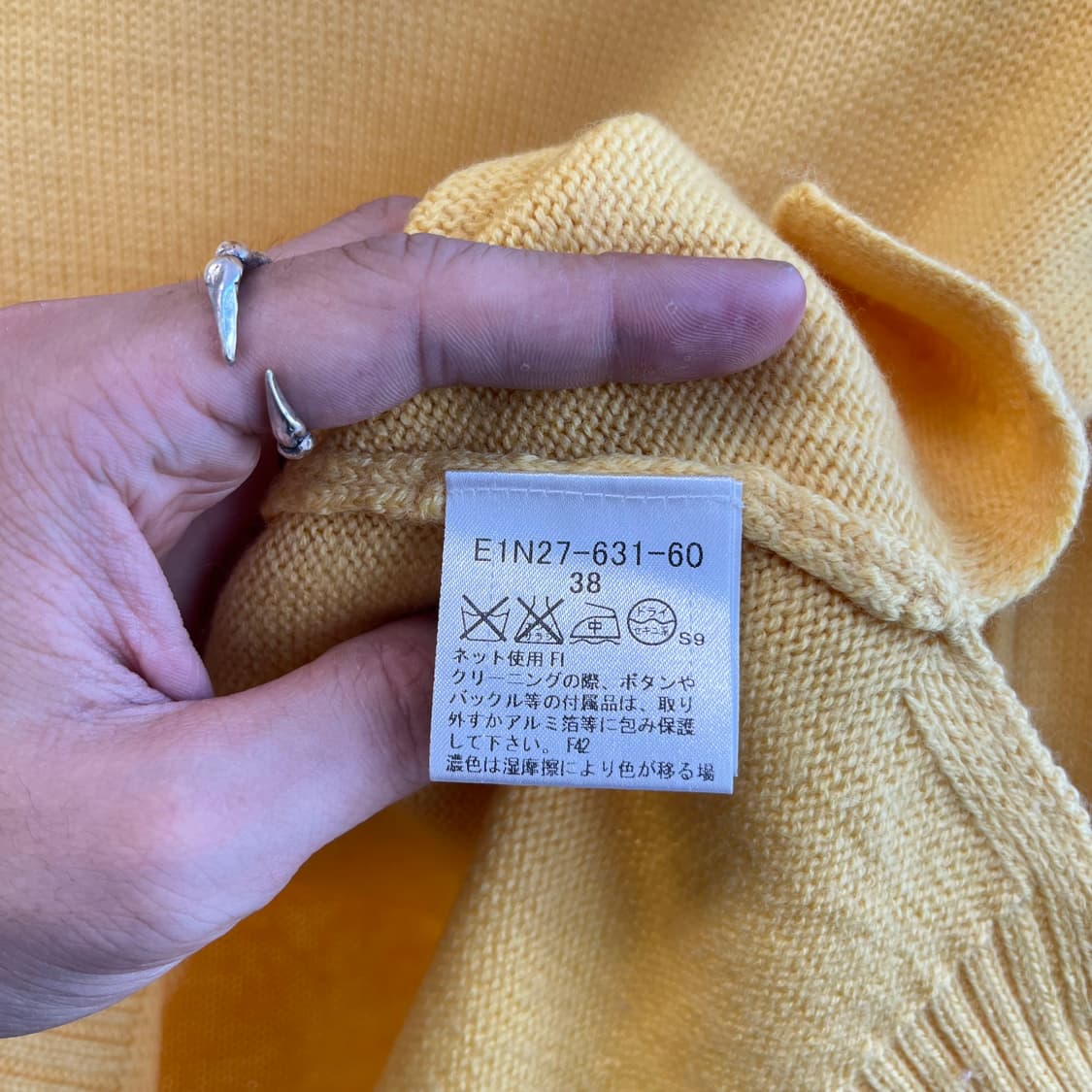 버버리 로고 목폴라 니트 상품이미지6