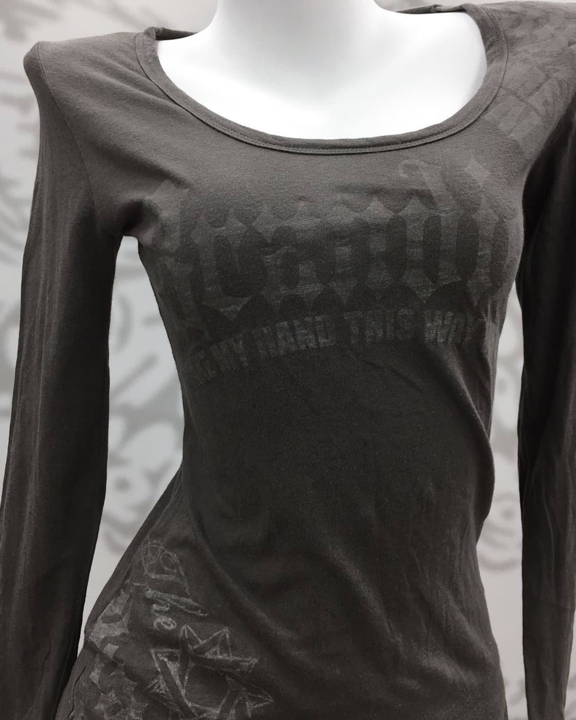 Y2K Back butterfly Patch long sleeves 상품이미지5