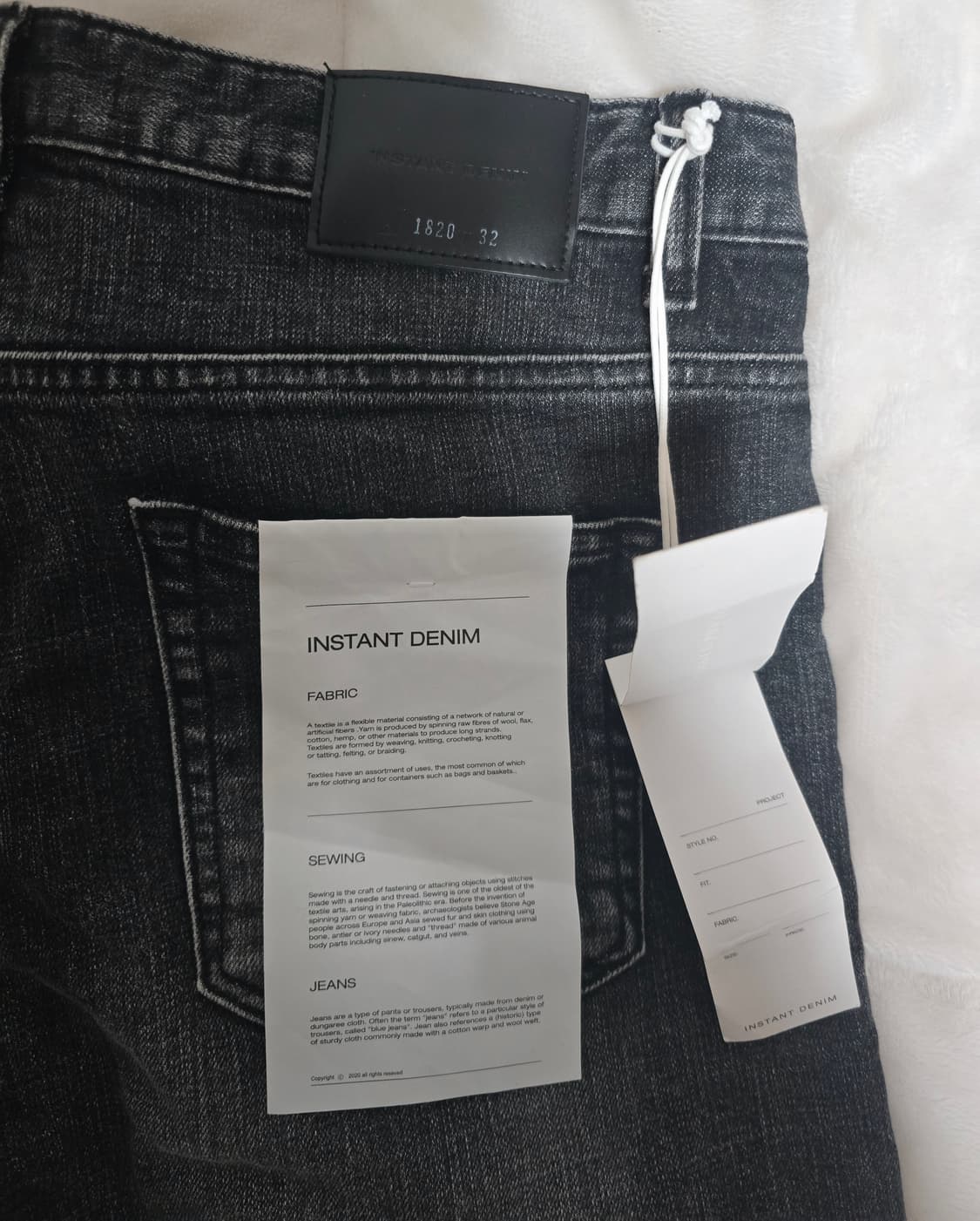 (새상품)브랜디드 1820 블랙 스탠다드4 데님진

32 상품이미지7