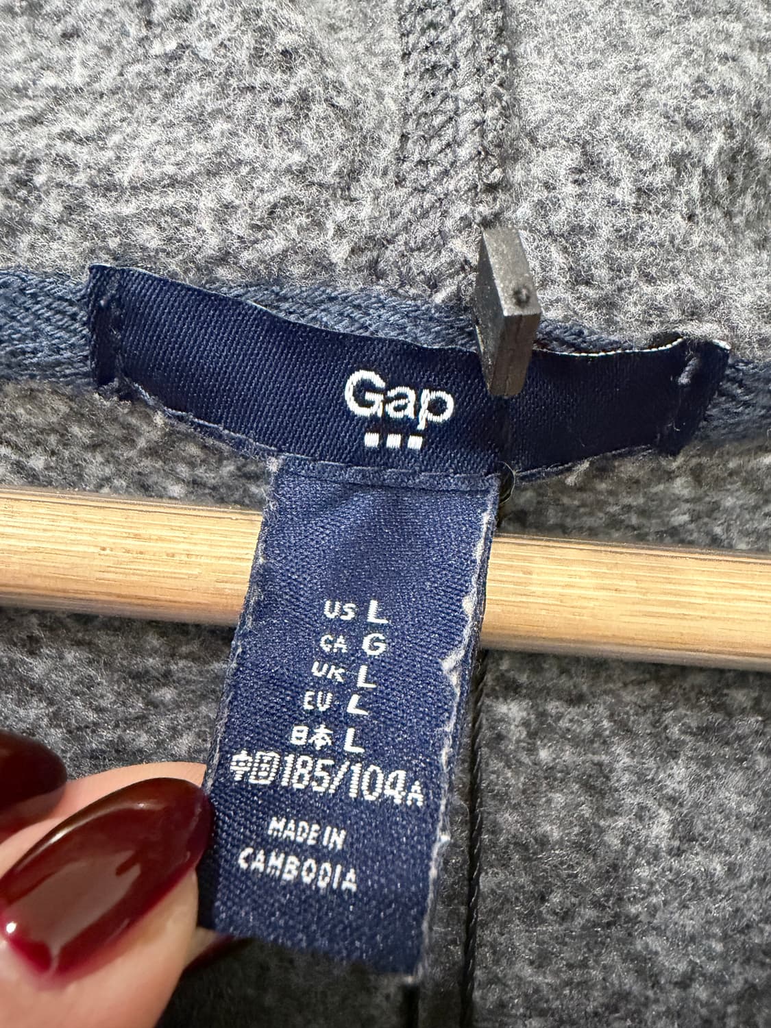 536. 갭 후드집업 상품이미지2