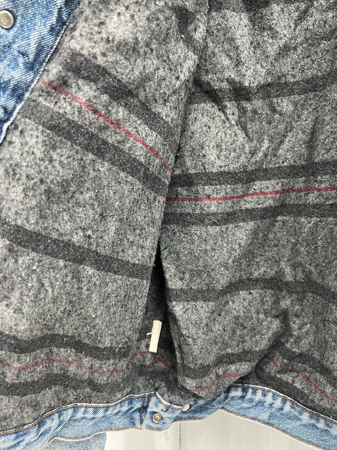 80s) Levi’s 3rd trucker (blanket) 상품이미지7