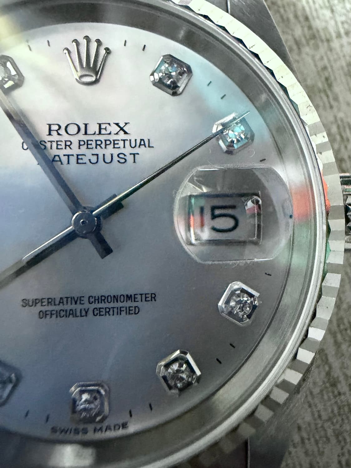 풀셋 롤렉스 16234 진주 자개 다이얼 10포인트 텐포인트 다이아 상품이미지6