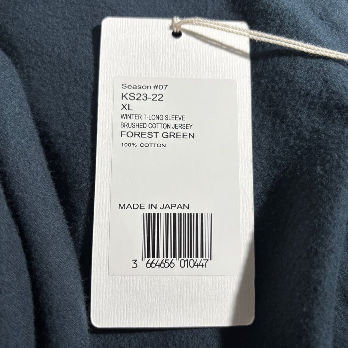 XL) 세야 브러쉬드 코튼 윈터 롱 슬리브 상품이미지6