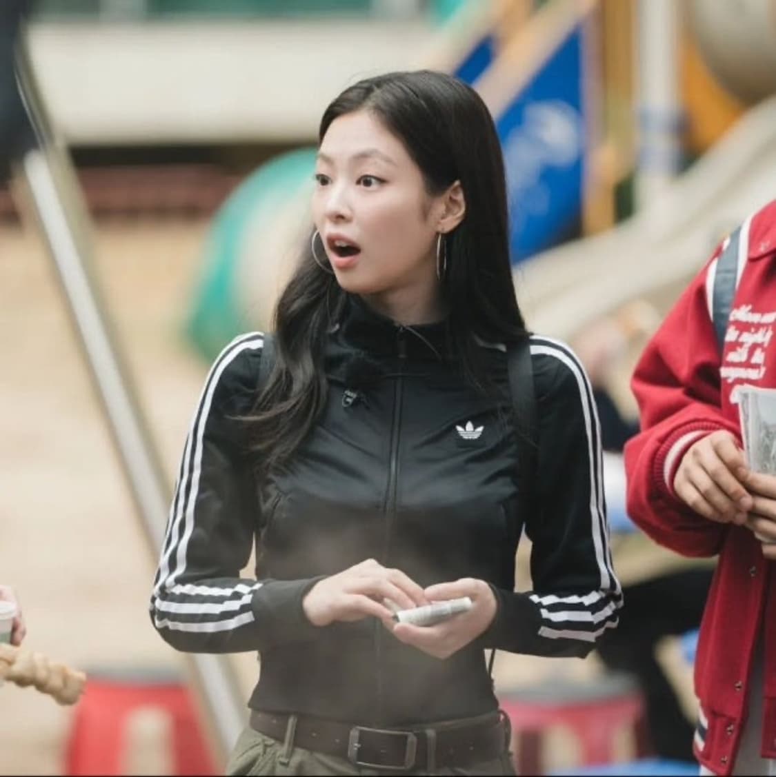 아디다스 크롭 져지 블랙 xs 상품이미지1