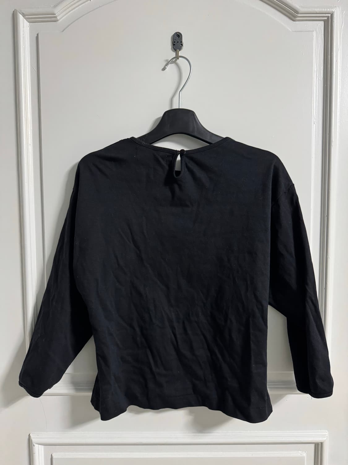 일본 빈티지 블랙 고딕 셔츠 블라우스 상품이미지2