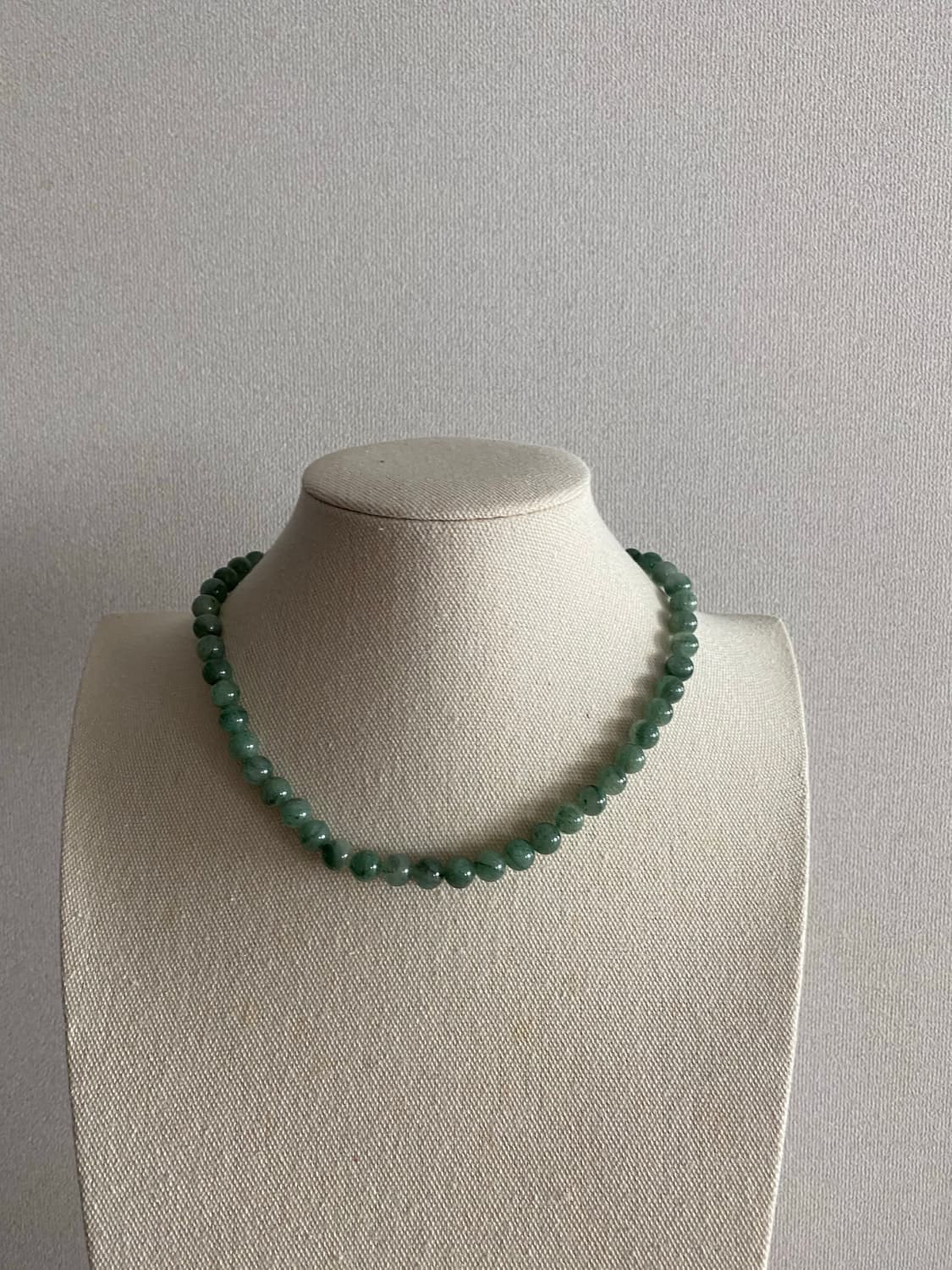 그린 옥 비즈 목걸이 상품이미지5