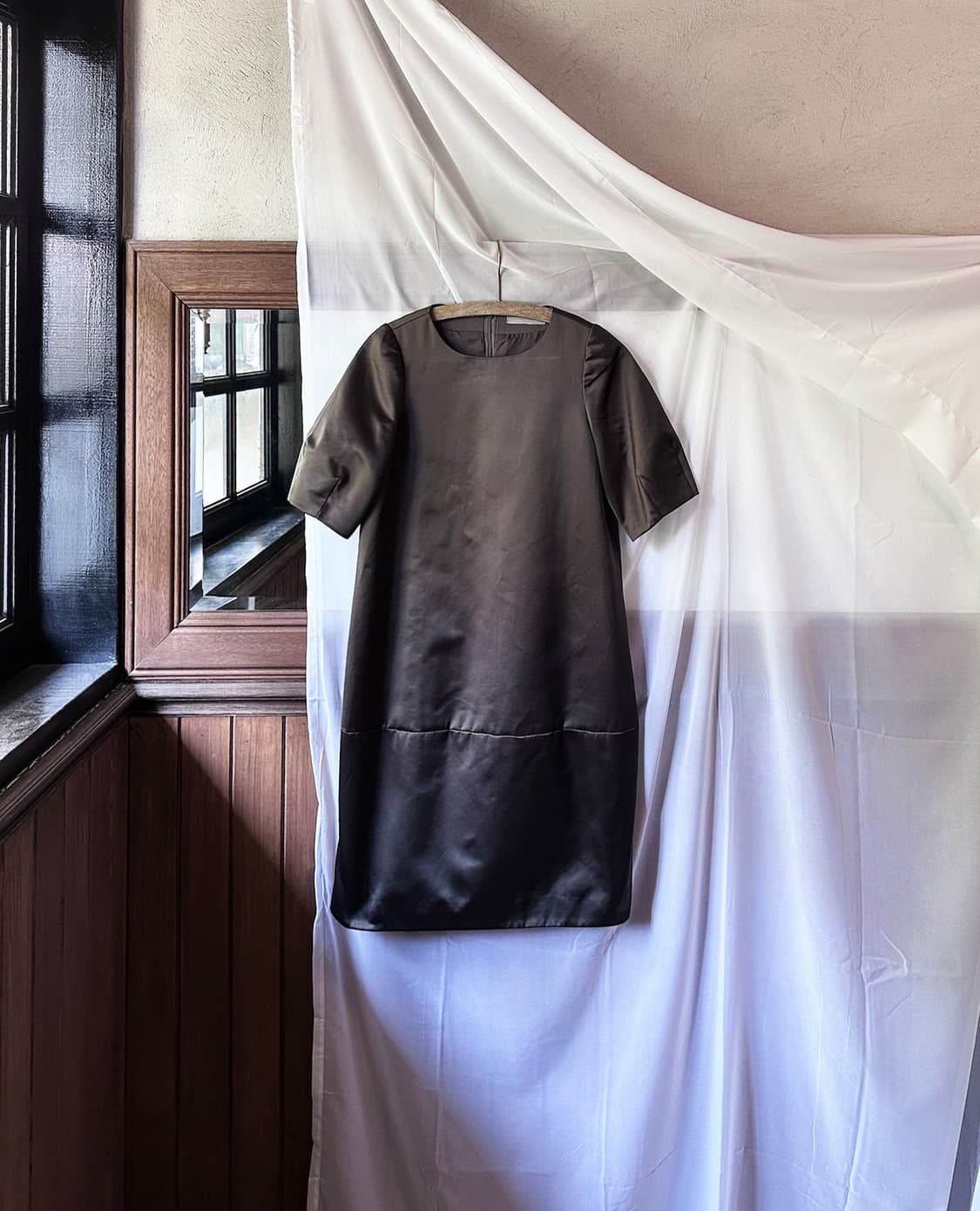 THEORY LUXE balloon mini dress 상품이미지5