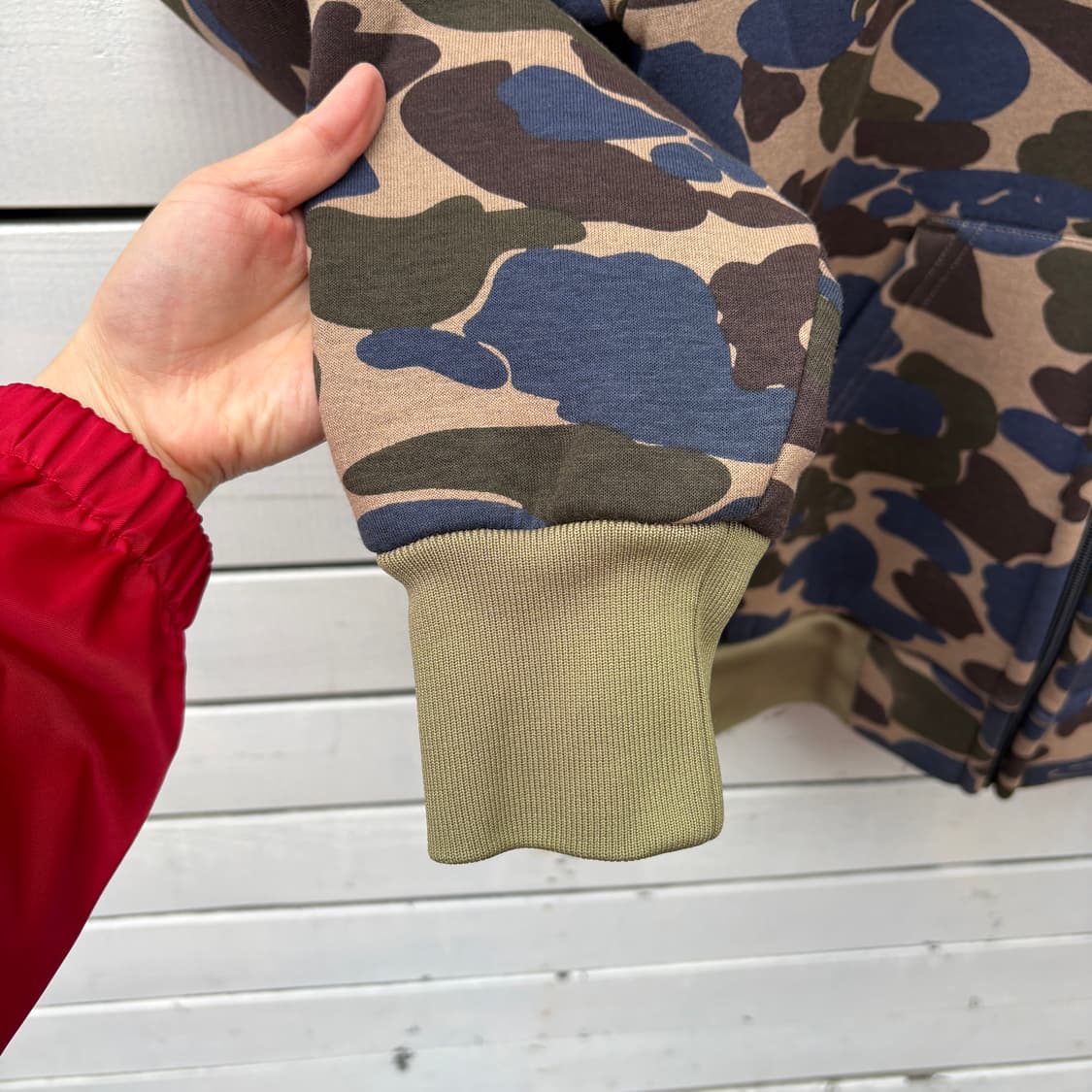 Carhartt 칼하트 카모 후드집업 상품이미지5