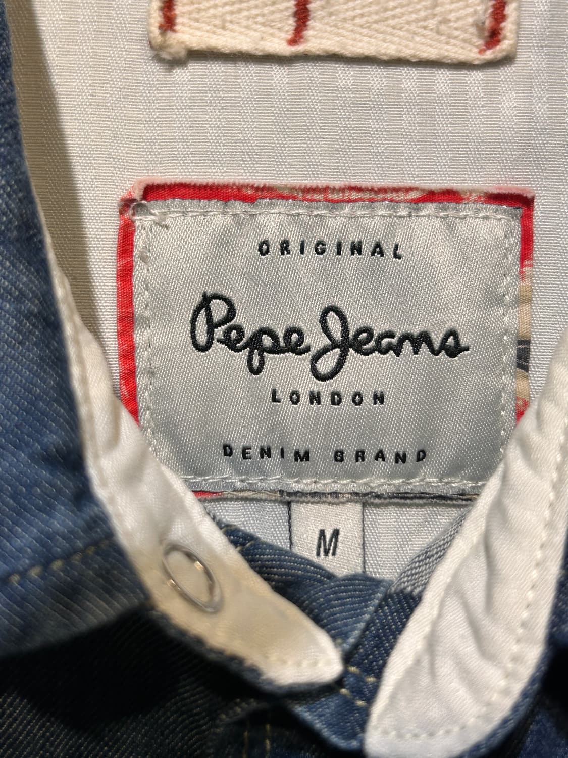 Pepe jeans워싱 데님 셔츠 상품이미지6