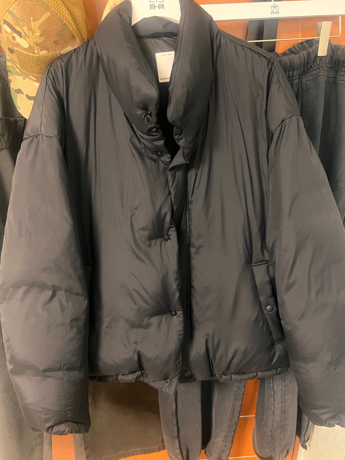 [4] 폴리테루 휴먼인덱스 휴먼 다운 푸퍼 1.2v 블랙 상품이미지2