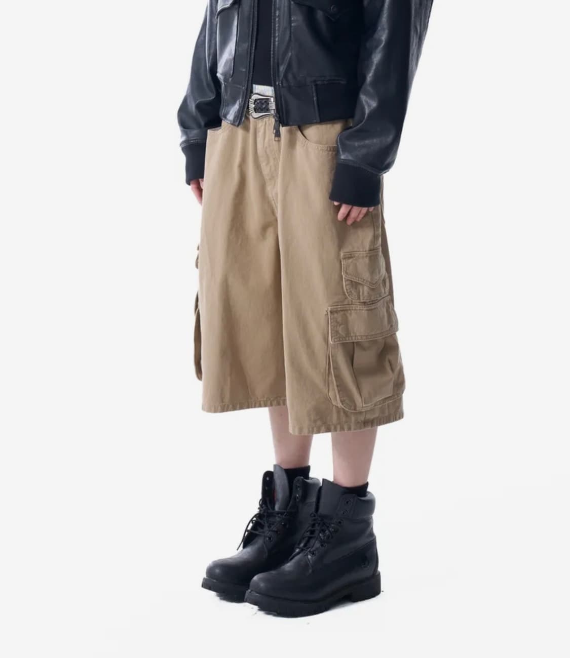 아캄 코튼 버뮤다 카고 팬츠 상품이미지1