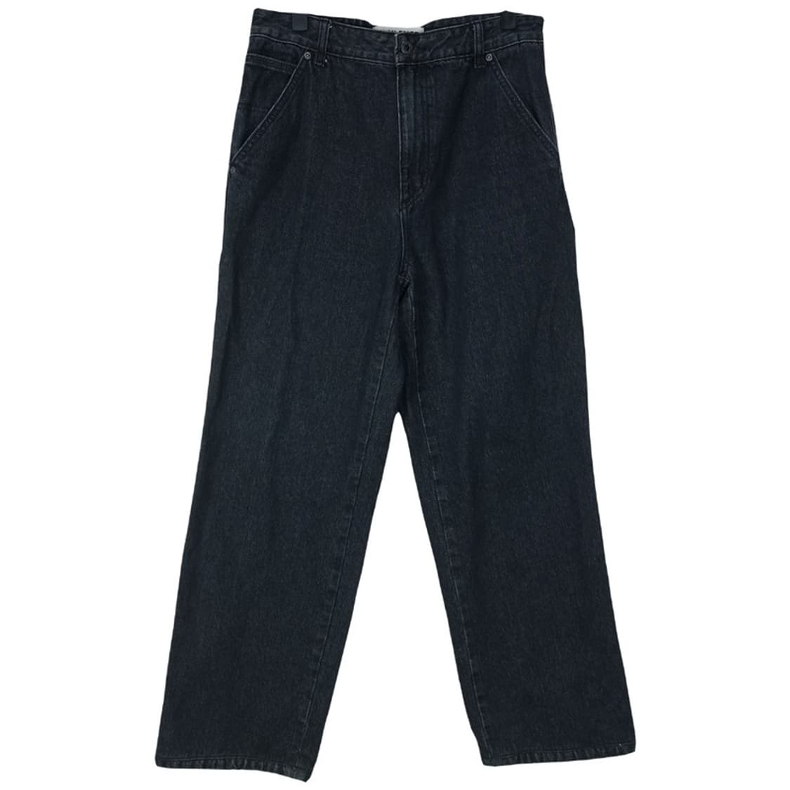 [인사일런스] 루즈핏 흑청 블랙 데님 팬츠 청바지 M18332 상품이미지2