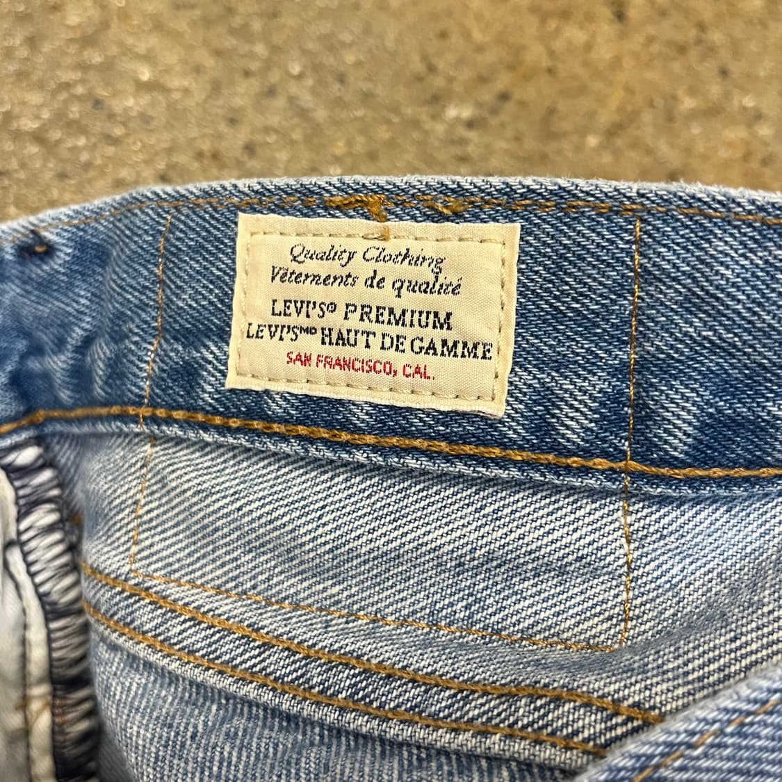 빈티지 리바이스 505 청바지 데님팬츠 상품이미지8