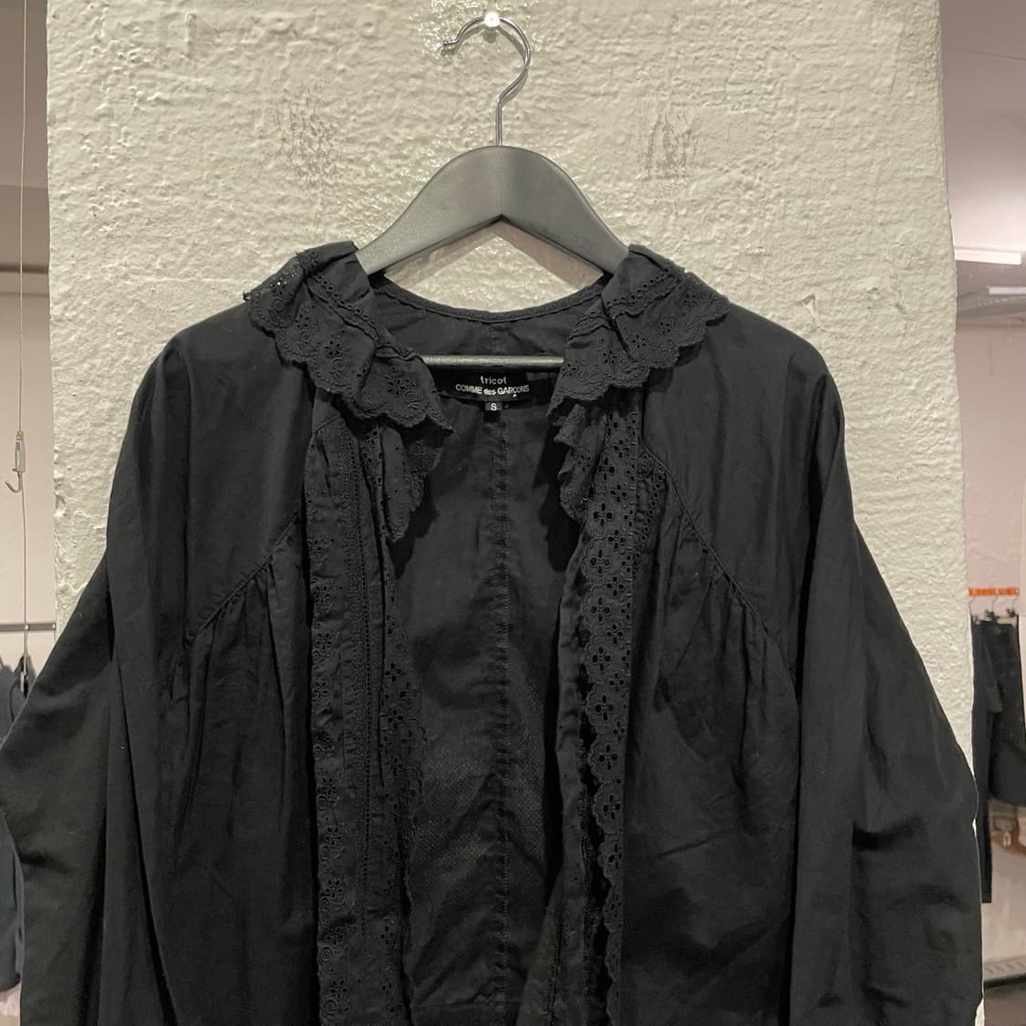 꼼데가르송 크로셰 디테일 셔츠 상품이미지2