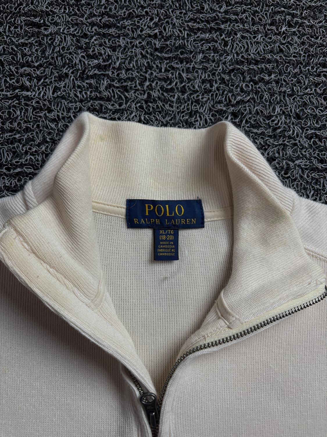 폴로 랄프로렌 포니 로고 미니멀 하프집업 니트 1539 상품이미지4