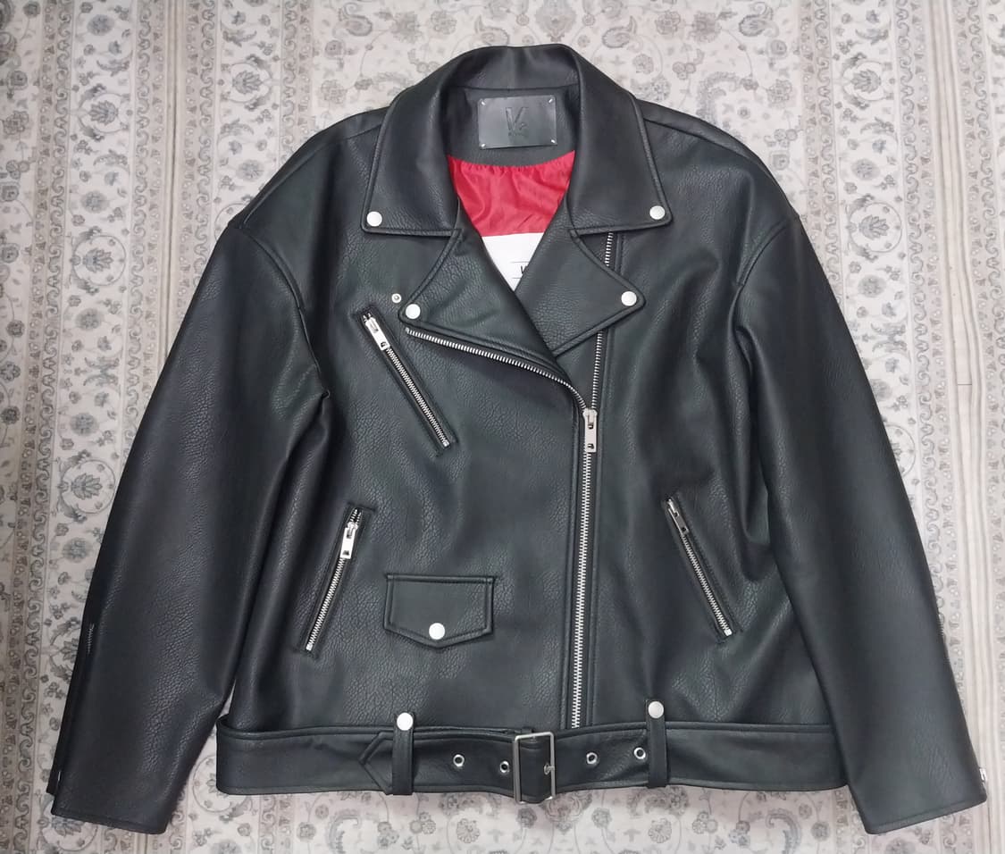 V2 오버핏 라이더 자켓 F 상품이미지1