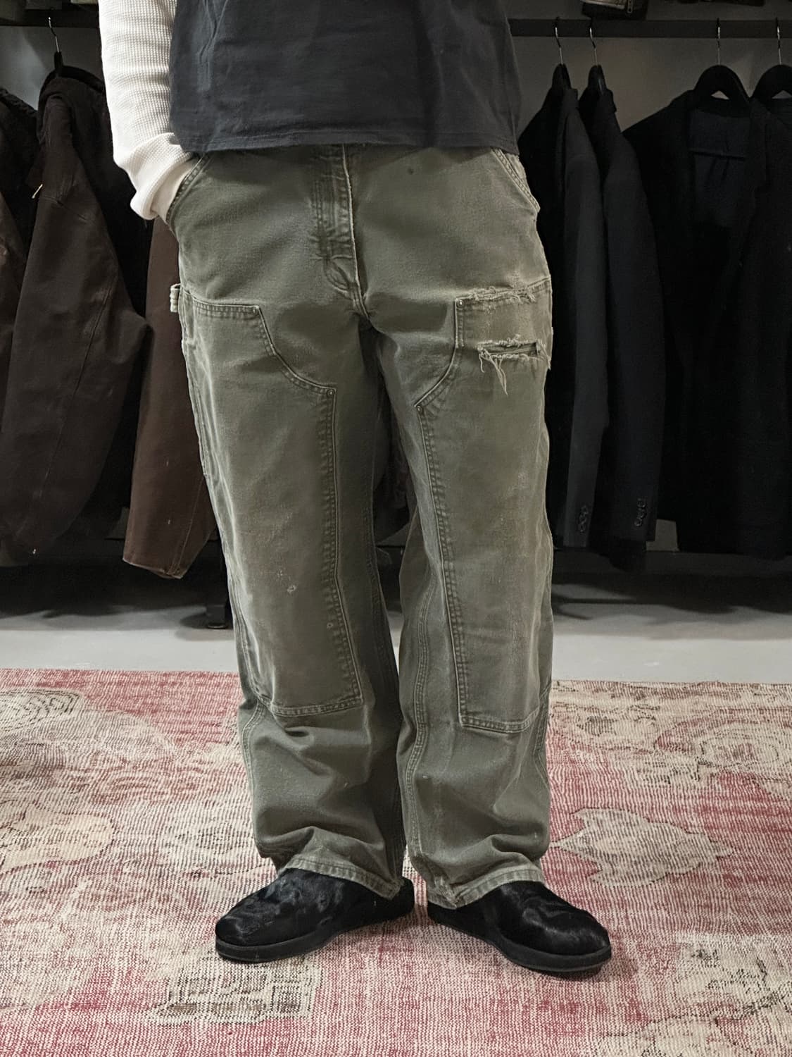 OG 칼하트 B136 더블니 MOS 칼하트 썩블니 상품이미지10