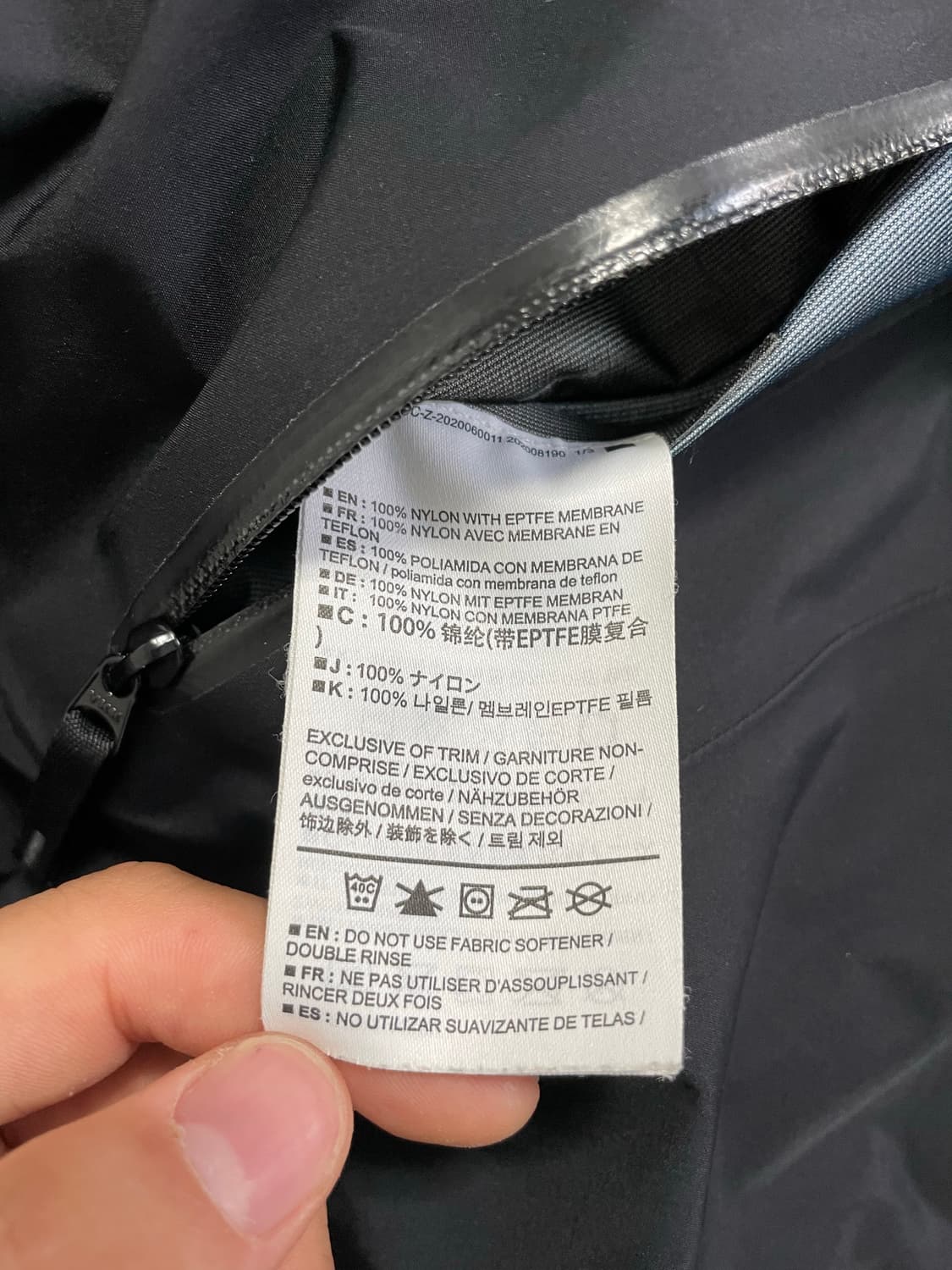 아크테릭스 베타 LT 자켓 블랙 상품이미지10