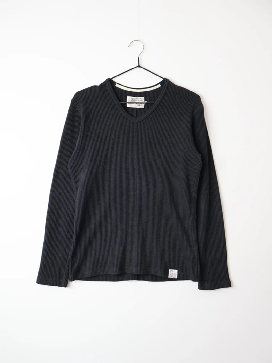 Azul V-Neck Waffle Shirt 상품이미지3