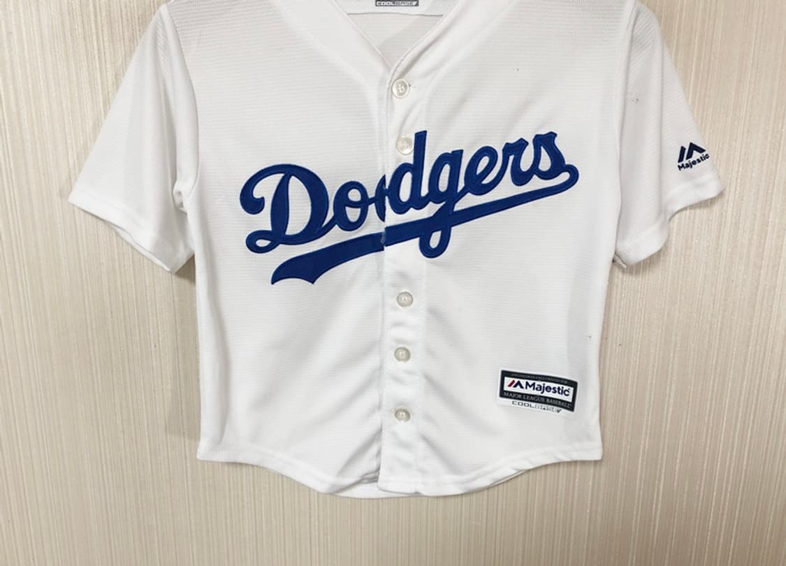 MLB 마제스틱 LA다져스 홈유니폼/져지 유스M(5-6세) 상품이미지3
