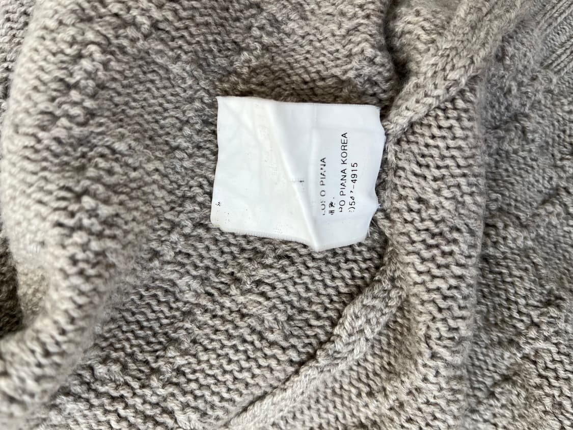 로로피아나 베이비 캐시미어 니트 집업 44(S1) 상품이미지5