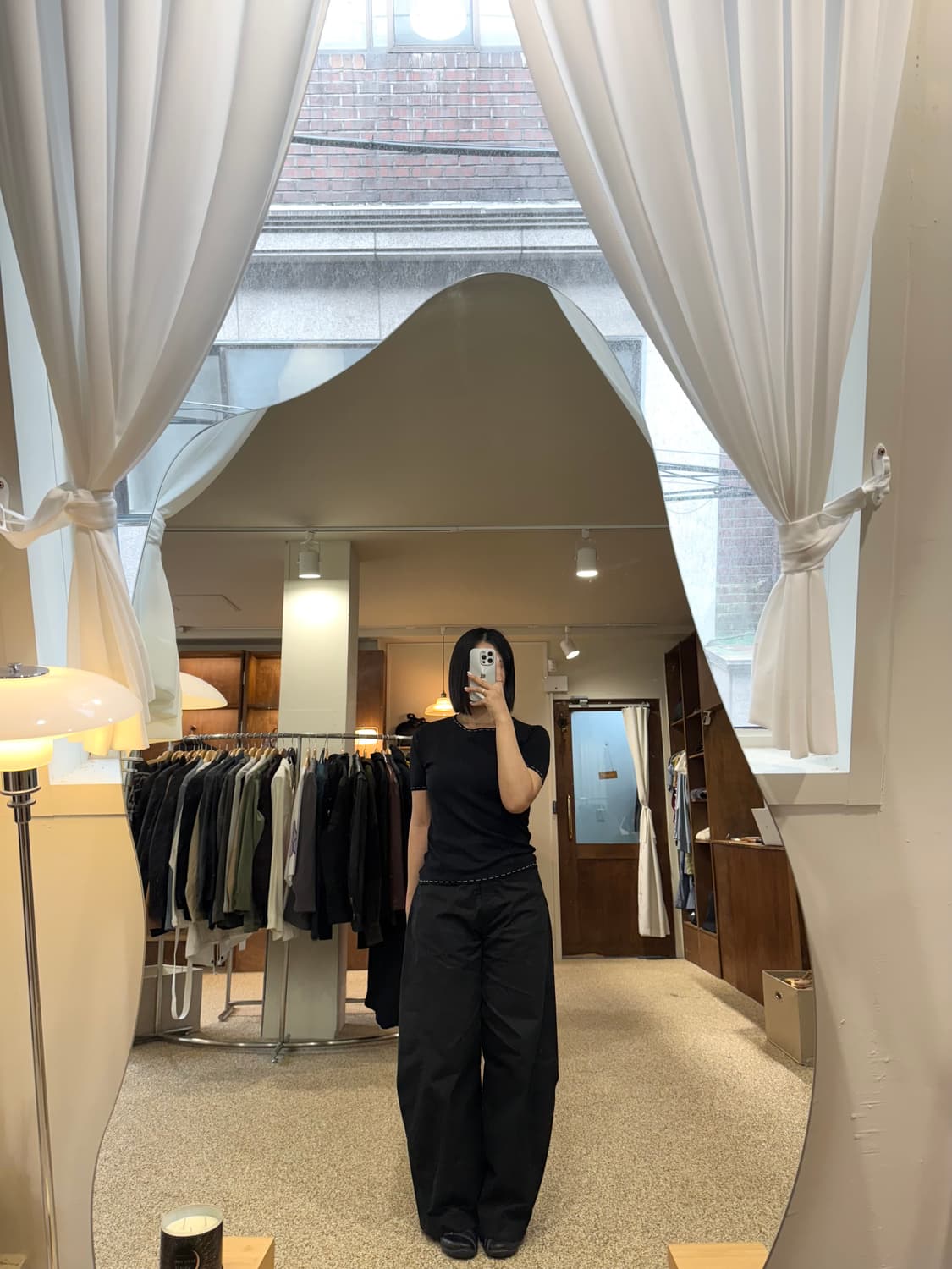 페라가모 스티치 반팔 니트 상품이미지2