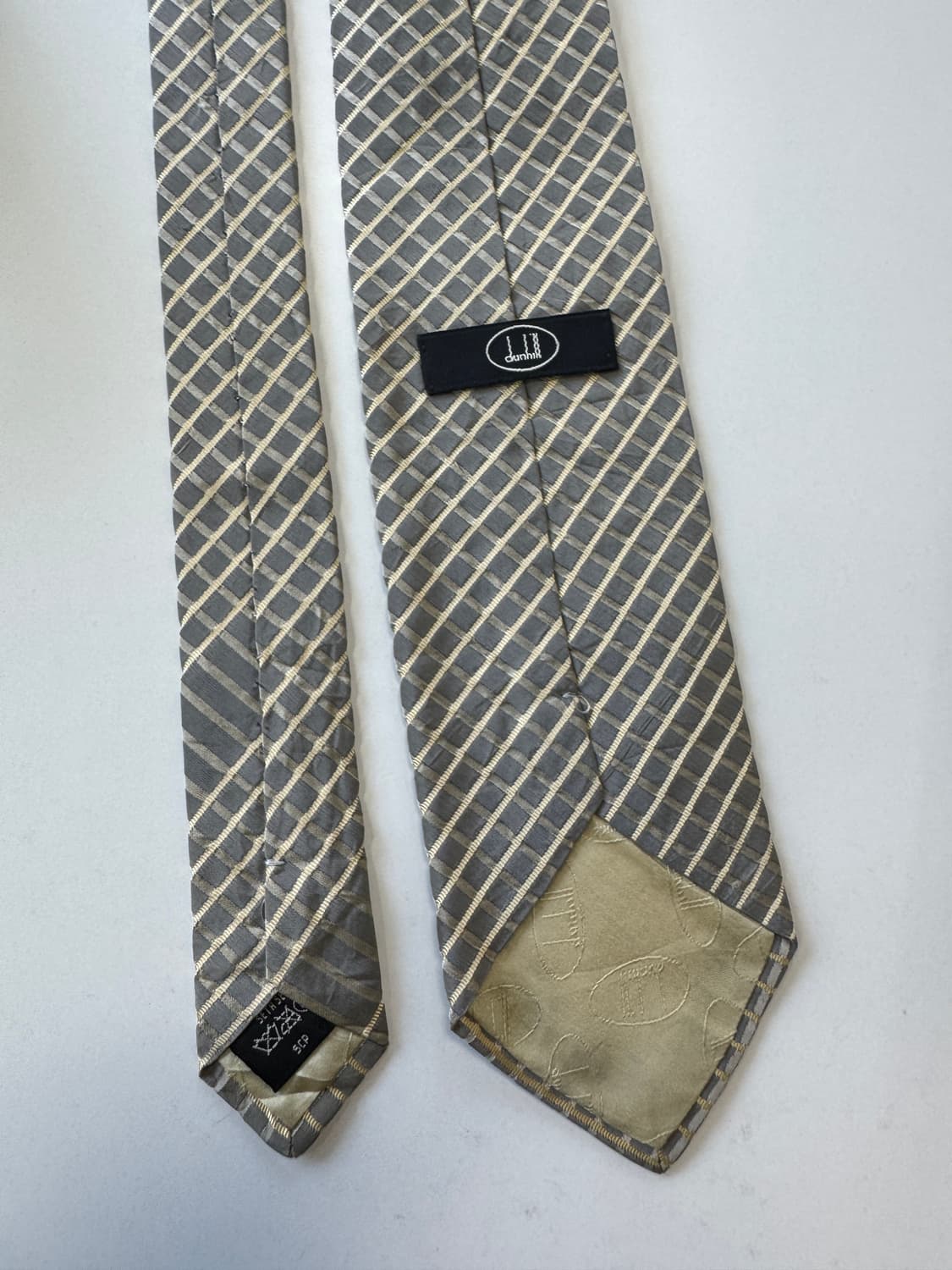 던힐(Dunhill) 실크 넥타이 9cm 상품이미지4
