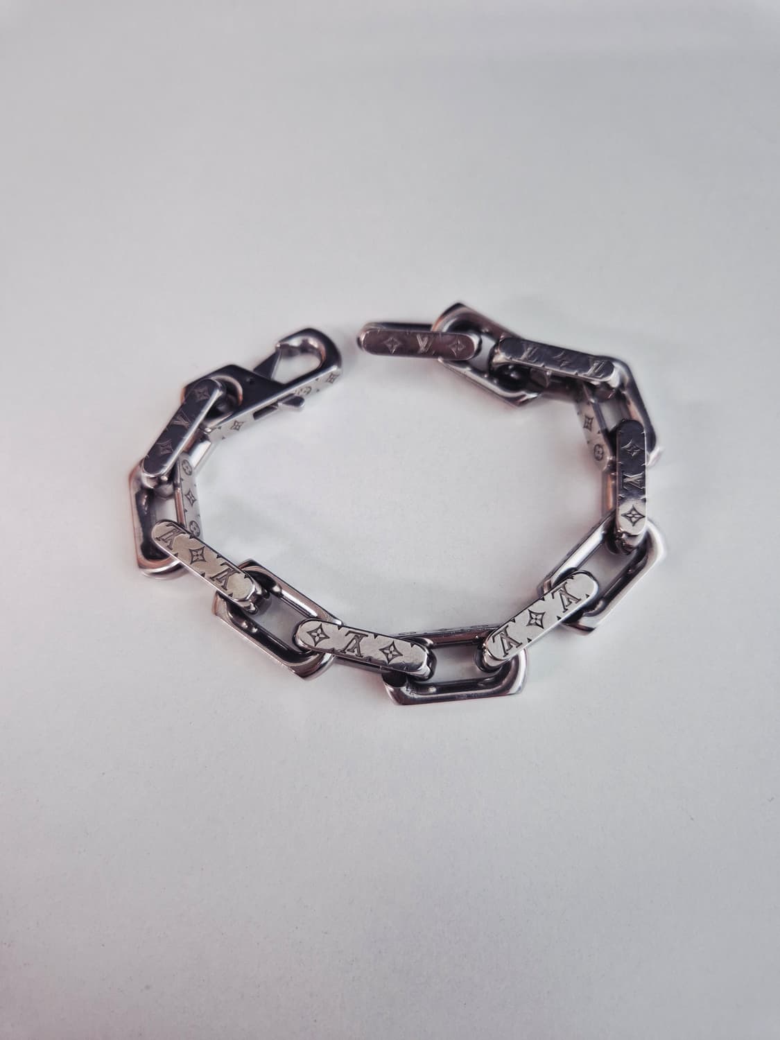 (상태 매우 좋음) 루이비통 버질아블로 체인 팔찌 사이즈 m 상품이미지2
