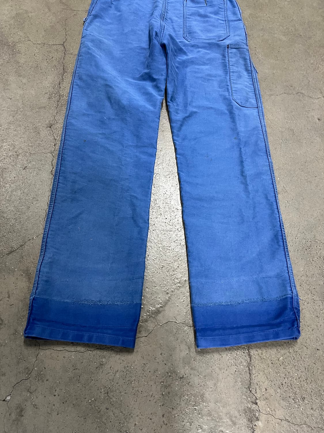OLD VINTAGE HARD FADED 프렌치몰스킨워크팬츠 상품이미지10