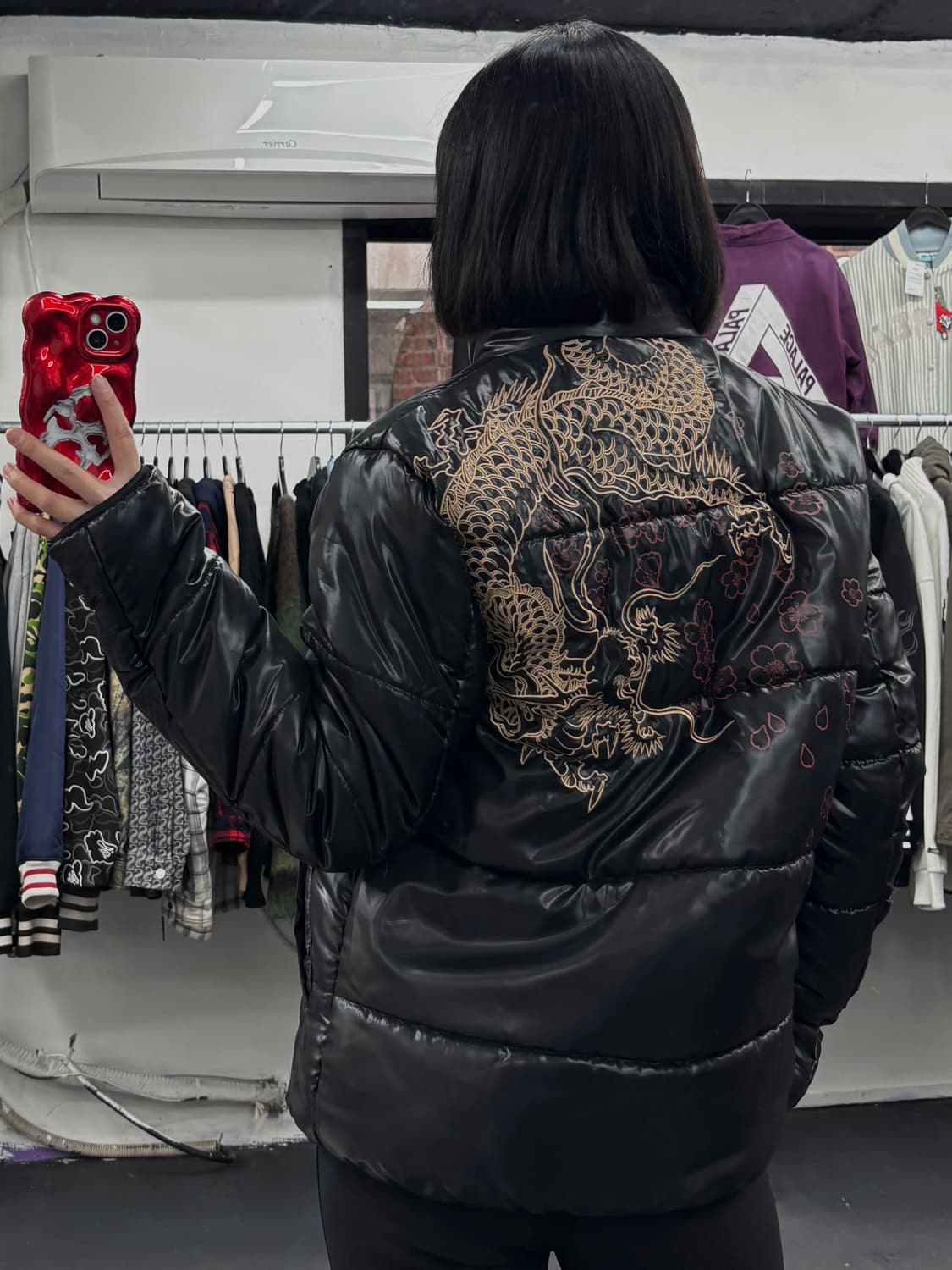 Satori 사토리 오리엔탈 드래곤 패딩 상품이미지5