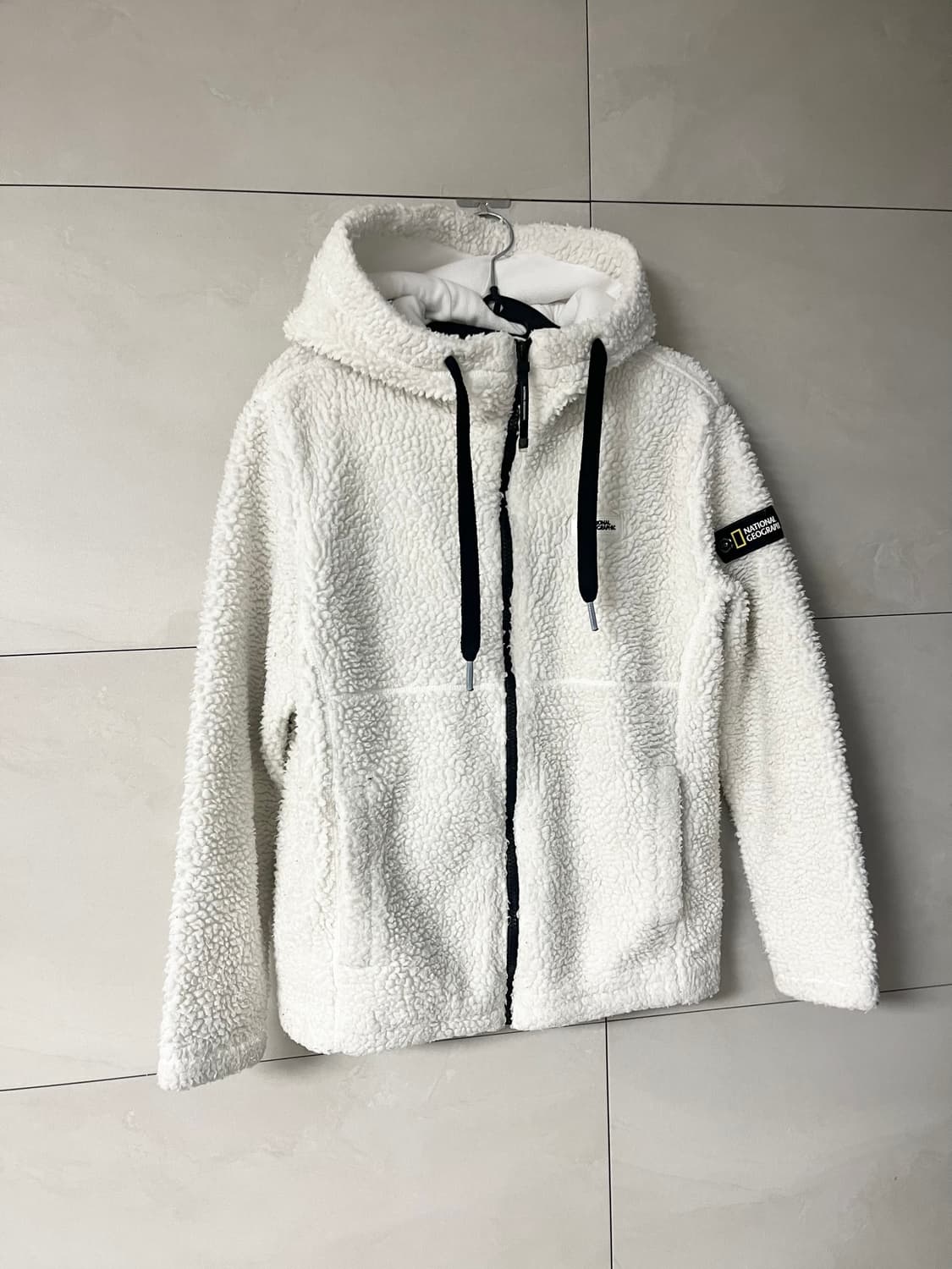 내셔널지오그래픽 뽀글이 후리스 후드집업 [S] 상품이미지2