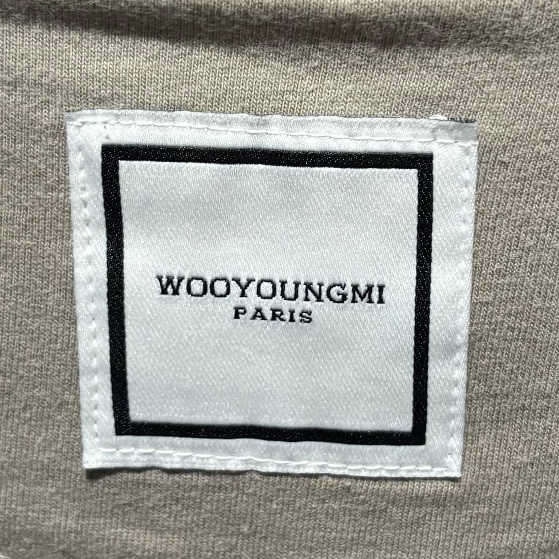 A+ / 48 (100) 우영미 백로고 맨투맨 그레이 상품이미지3