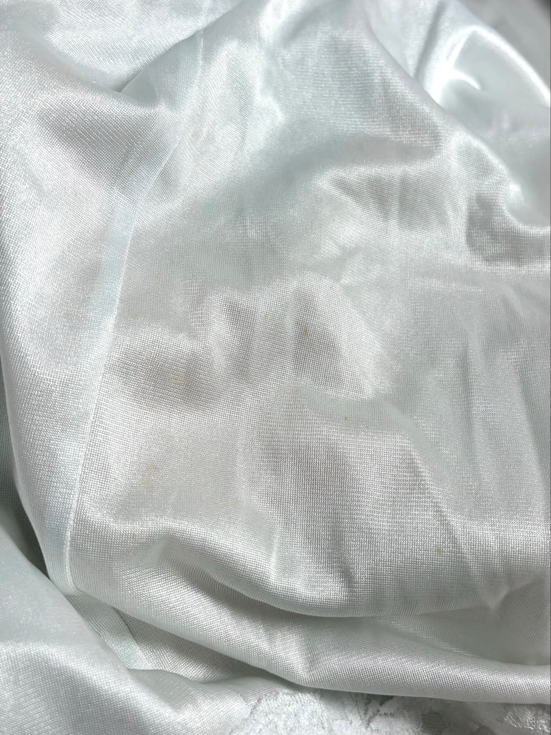 빈티지 새틴 블루 레이스 원피스 상품이미지5