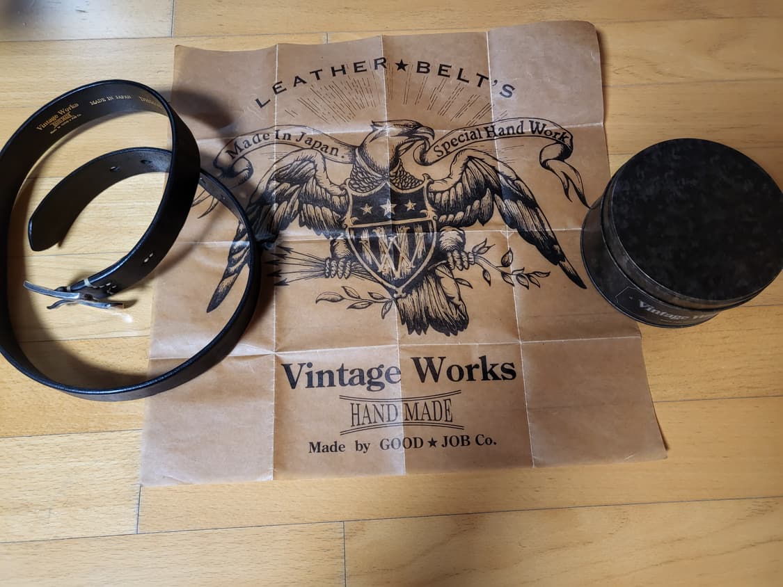 빈티지 웍스 5536 벨트 블랙 상품이미지1
