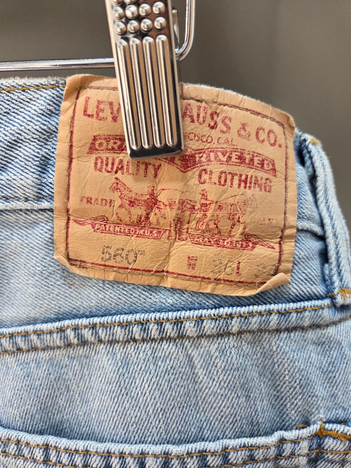 리바이스 560 36/34 상품이미지3