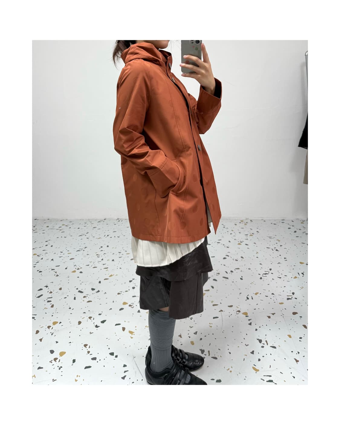 Noa-ge 도트 자켓 상품이미지2