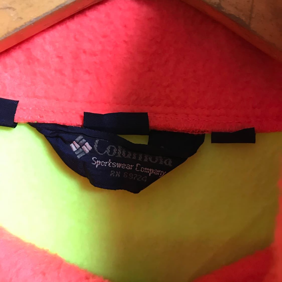 콜롬비아 90s 후리스 집업자켓 상품이미지3