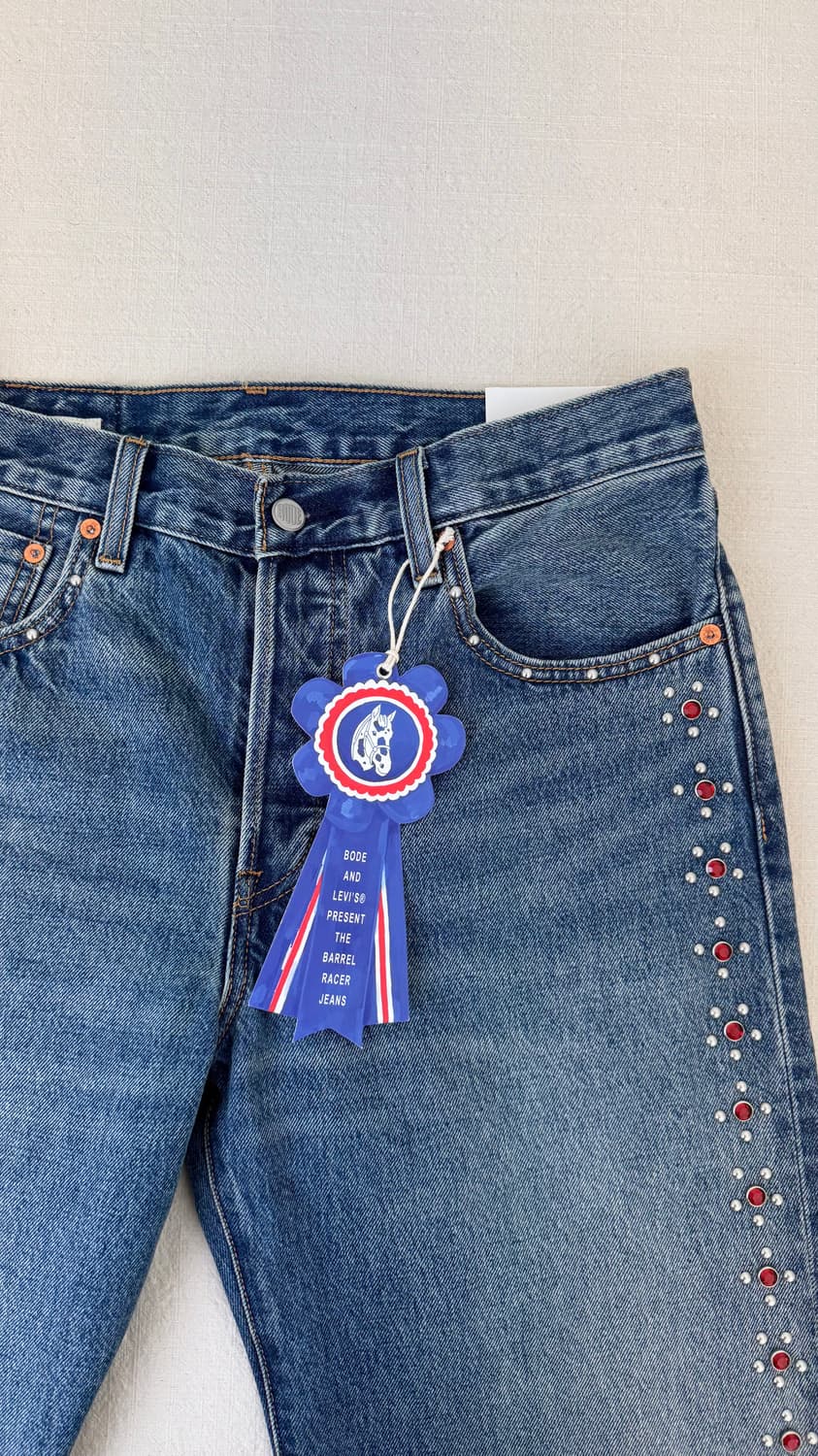 Bode x levis barrel racer jean 30 size 상품이미지5